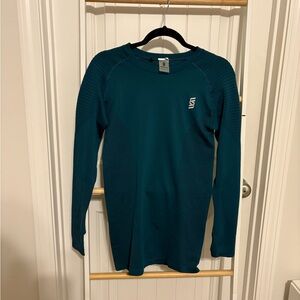 Salomon Men's Long Sleeve Shirt - Teal